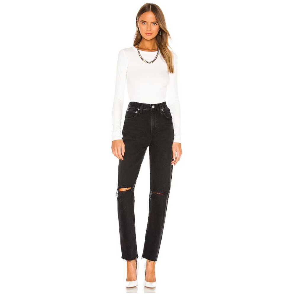 AGOLDE Cherie High Rise Straight Jeans